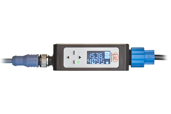 Pantalla LCD en el controlador