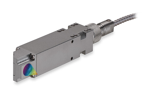 Sensor confocalDT IFS2407-2HT/VAC para altas temperaturas con 90°