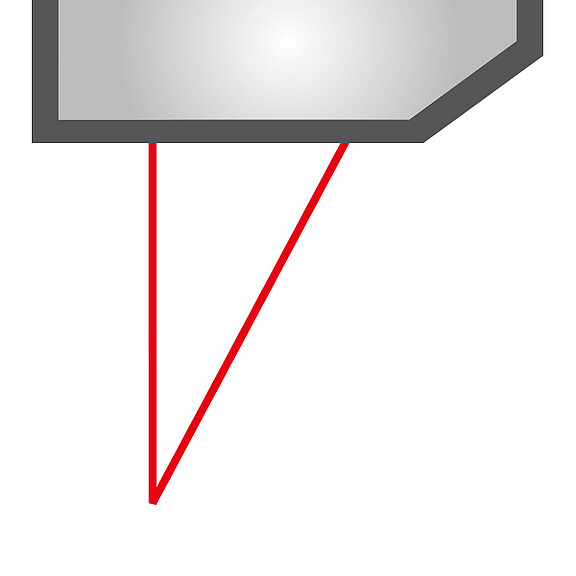 Sensores Laser-Point de puntero láser rojo