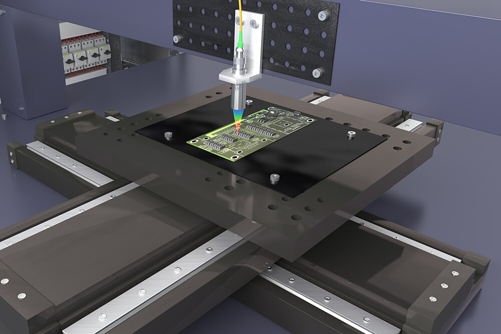 Application IFD2411 for measuring coordinates