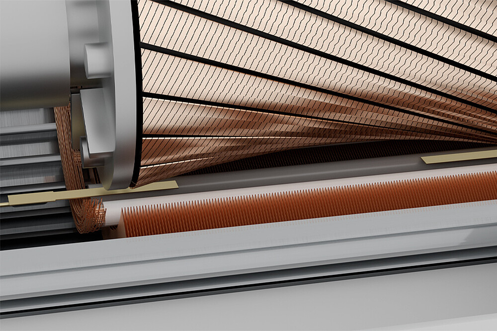 Medición del entrehierro en generadores y motores eléctricos