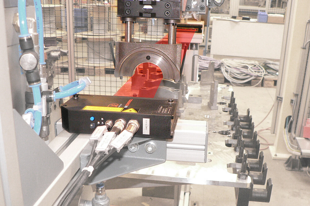 Detección de soportes de cojinetes en la fabricación de automóviles