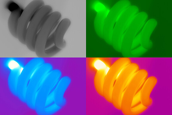 Amplio rango de medición de la temperatura