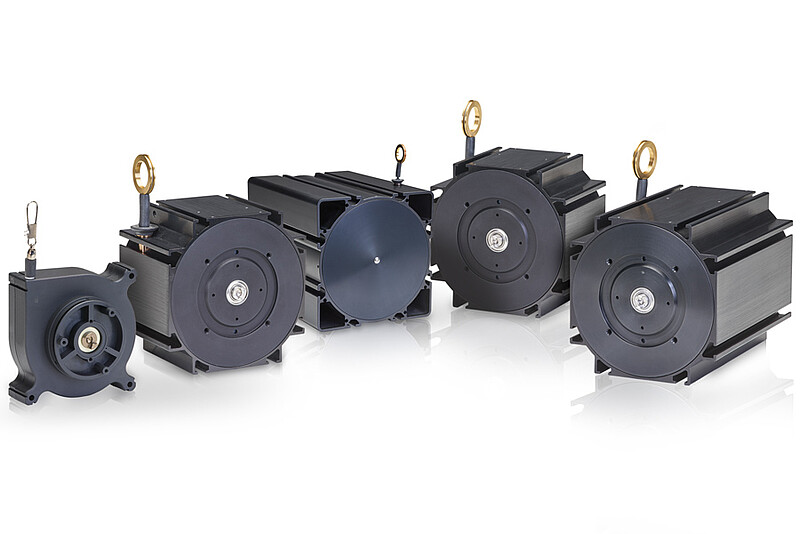 Mecanismos de sensor de tracción por cable con carcasa de aluminio