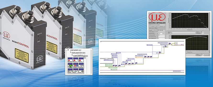 LabView Gerätetreiber für scanCONTROL- Sensoren