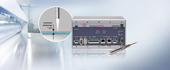 Inline measurement with interferoMETER IMS5200 