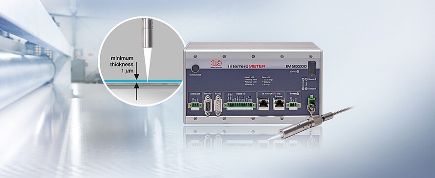 Inline measurement with interferoMETER IMS5200