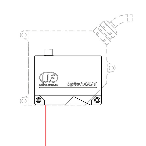 Placas adaptadoras para la sustitución de sensores optoNCDT 2300