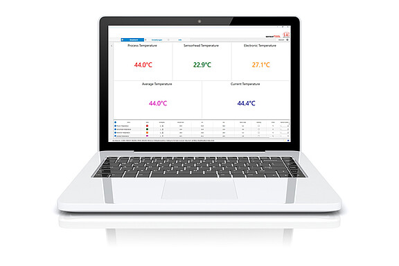 Software sensorTOOL para la evaluación y parametrización