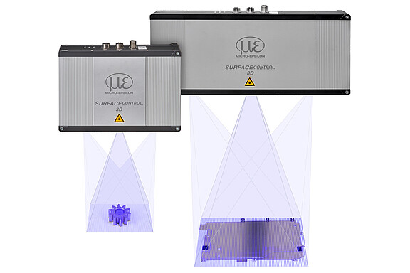 Sensor 3D de captura instantánea de alto rendimiento surfaceCONTROL 32x0