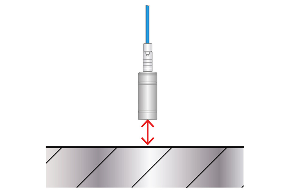 Medición de la distancia con sensores capacitivos