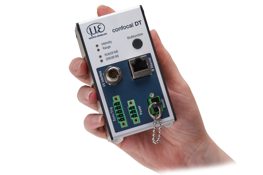 Controller held in the hand